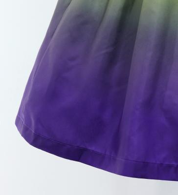 Hula Blouse & Pa'u Set-Up / Luxury Collection / Yellow & Purple / J3098yepu