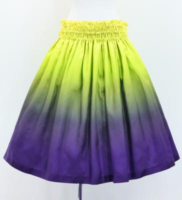 Hula Blouse & Pa'u Set-Up / Luxury Collection / Yellow & Purple / J3098yepu