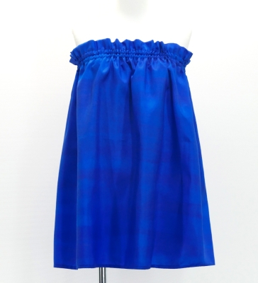 Hula Blouse & Pa'u Set-Up with Kahiko & Sea Print / Luxury Collection / J3168dbl