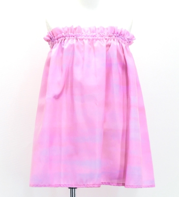 Hula Blouse & Pa'u Set-Up with Kahiko & Sea Print / Luxury Collection / J3168pi