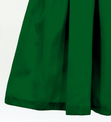 Hula Solid Shantung Pa'u Skirt / Luxury Collection / Green / J3177gr
