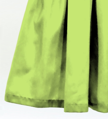 Hula Solid Shantung Pa'u Skirt / Luxury Collection / Light Green / J3177lgr