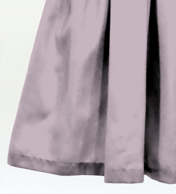 Hula Solid Shantung Pa'u Skirt / Luxury Collection / Light Gray / J3177lgy