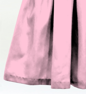 Hula Solid Shantung Pa'u Skirt / Luxury Collection / Light Pink / J3177lpi