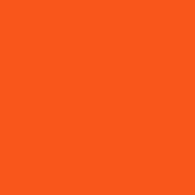 Hula Solid Shantung Pa'u Skirt / Luxury Collection / Orange / J3177or