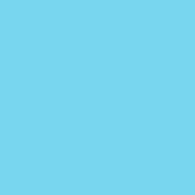 Hula Solid Shantung Pa'u Skirt / Luxury Collection / Sky Blue / J3177sbl