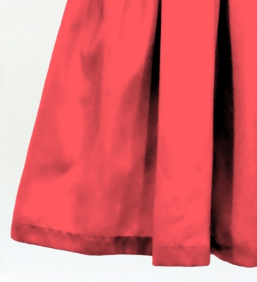 Hula Solid Shantung Pa'u Skirt / Luxury Collection / Salmon Pink / J3177spi