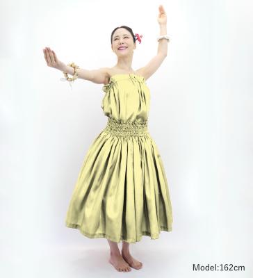 Hula Solid Blouse & Pa'u Set-Up / Luxury Collection / Cream / J3178cr