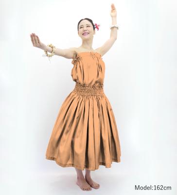 Hula Solid Blouse & Pa'u Set-Up / Luxury Collection / Light Peach / J3178lpe