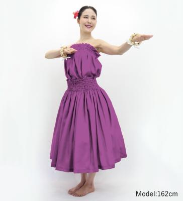 Hula Solid Blouse & Pa'u Set-Up / Luxury Collection / Light Purple / J3178lpu