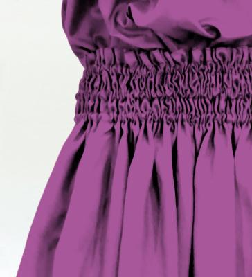 Hula Solid Blouse & Pa'u Set-Up / Luxury Collection / Light Purple / J3178lpu