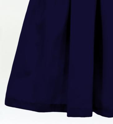 Hula Solid Blouse & Pa'u Set-Up / Luxury Collection / Navy / J3178nv