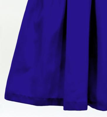 Hula Solid Blouse & Pa'u Set-Up / Luxury Collection / Royal Blue / J3178rbl