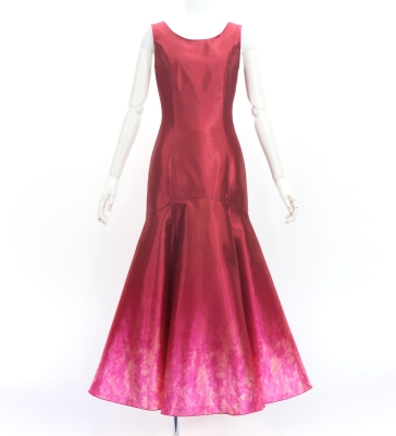 Hula Long Gradation Dress / Luxury Collection / Dark Pink & Pink / J3191dpipi