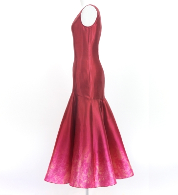 Hula Long Gradation Dress / Luxury Collection / Dark Pink & Pink / J3191dpipi