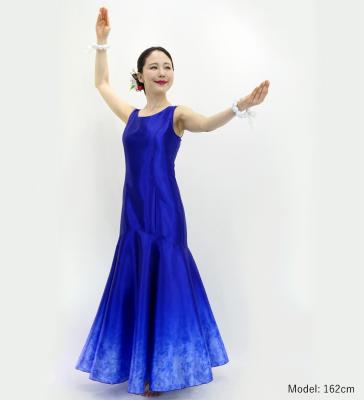 Hula Long Gradation Dress / Luxury Collection / Dark Purple & Purple / J3191dpupu