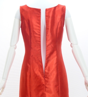 Hula Long Gradation Dress / Luxury Collection / Orange & Yellow / J3191orye