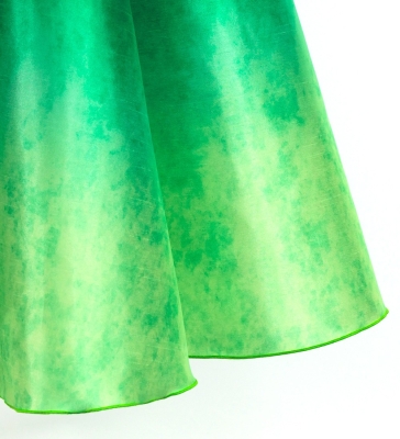 Hula Long Gradation Dress / Luxury Collection / Turquoise Blue  & Light Green / J3191tbllgr