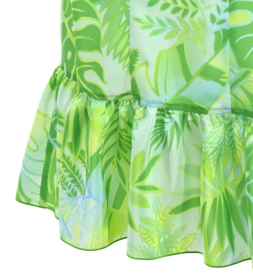 Hula Koshibo Frill Dress / Luxury Collection / Light Green / J3205lgr