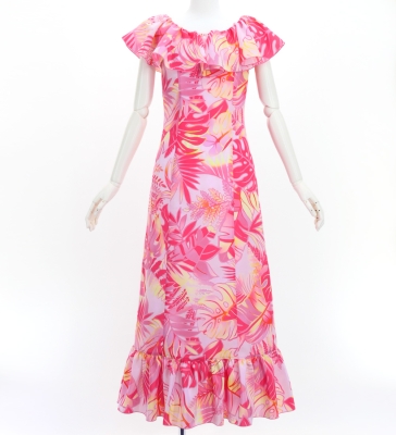 Hula Koshibo Frill Dress / Luxury Collection / Light Pink/ J3205lpi