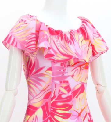 Hula Koshibo Frill Dress / Luxury Collection / Light Pink/ J3205lpi