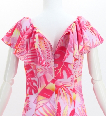 Hula Koshibo Frill Dress / Luxury Collection / Light Pink/ J3205lpi