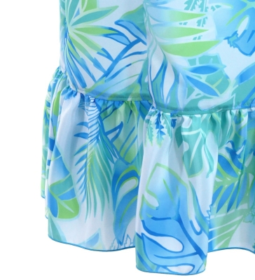 Hula Koshibo Frill Dress / Luxury Collection / Sky Blue/ J3205sbl