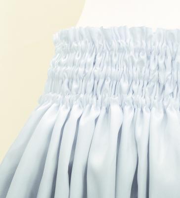 Hula Blouse & Pa'u Set-Up with Hawaiian Flower & Leaf Print / Luxury Collection / J3256-8