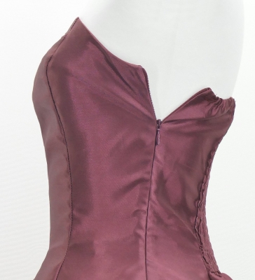 Hula Midi Dress with Monstera & Kahiko Print / Luxury Collection / J3257-1