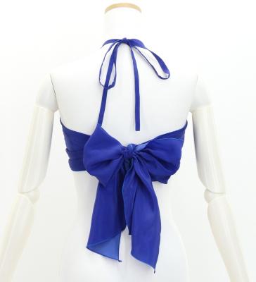 Multi-way Wrap Top with Koshibo / Royal Blue / J3262rbl
