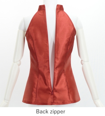 Custom American Armhole Blouse with Shantung / JC141-pattern
