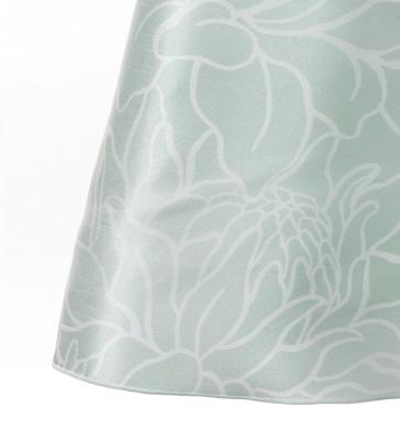 Hula Long Dress with Protea Print / Luxury Collection / Silver / J3266sl