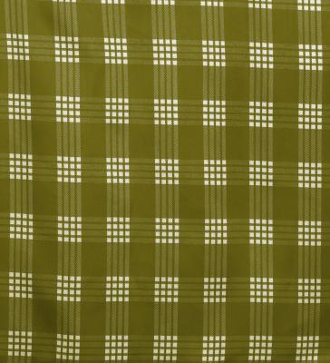 Hula Shantung Pa'u Skirt with Palaka Check Print / Luxury Collection / Khaki / J3308ka