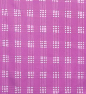 Hula Shantung Pa'u Skirt with Palaka Check Print / Luxury Collection / Lilac / J3308li