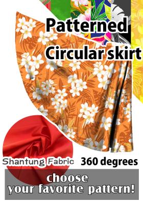 Custom Long circular skirt (360 degrees) / JC10-pattern