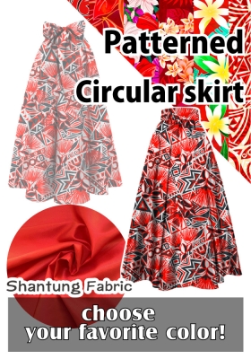 Custom Long circular skirt / JC115-pattern