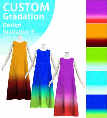 [Gradation]Custom Long Koshibo Dress/ Design-Gradation / JC122-gradation-D