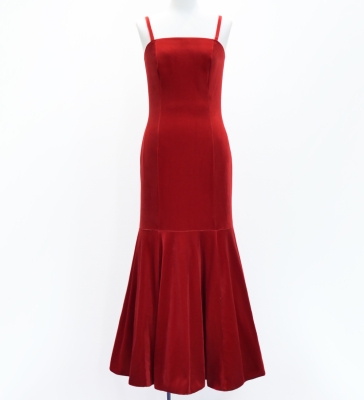 Custom Long Multi Way Dress with Velvet & Koshibo/ JC130-mix