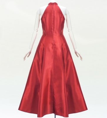 Custom American Armhole long dress with Shantung / JC145-pattern