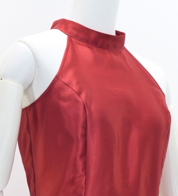 Custom American Armhole long dress with Shantung / JC145-pattern