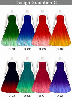 [Gradation]Custom Midi Dress/ Design-Gradation / JC2-gradation-D