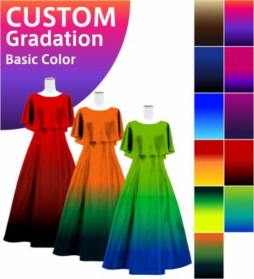 [Gradation]Custom Cape Long Dress / Basic Gradation / JC24-gradation-B