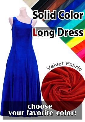 Custom One Shoulder Velvet Dress / JC3-solid