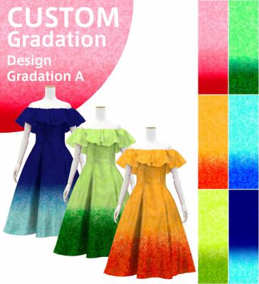 [Gradation]Custom Midi Dress/ Design-Gradation / JC35-gradation-D