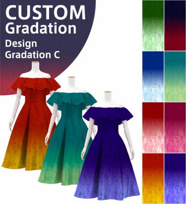 [Gradation]Custom Midi Dress/ Design-Gradation / JC35-gradation-D