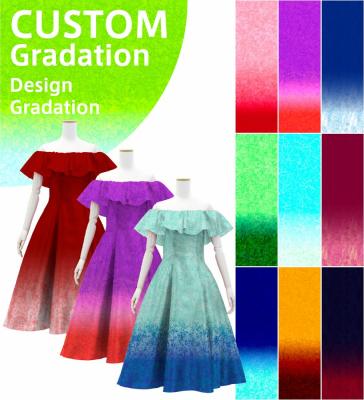 [Gradation]Custom Midi Dress/ Design-Gradation / JC35-gradation-D