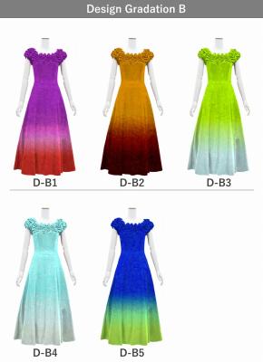 [Gradation]Custom Long Off Shoulder Dress/ Design-Gradation / JC37-gradation-D