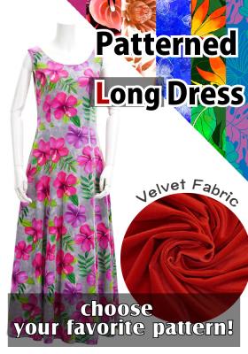 Custom Long Velvet Dress / JC4-pattern