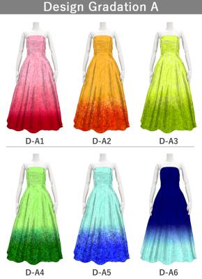 [Gradation]Custom Long Dress/ Design-Gradation / JC5-gradation-D