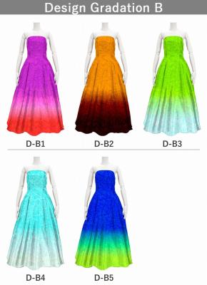 [Gradation]Custom Long Dress/ Design-Gradation / JC5-gradation-D